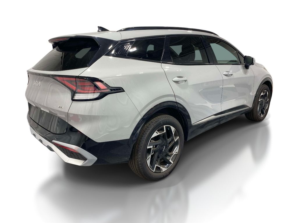 2025 Kia Sportage SX-Prestige - Wolf Gray exterior view 4
