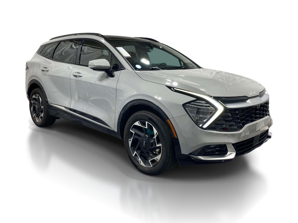 2025 Kia Sportage SX-Prestige - Wolf Gray exterior view 5