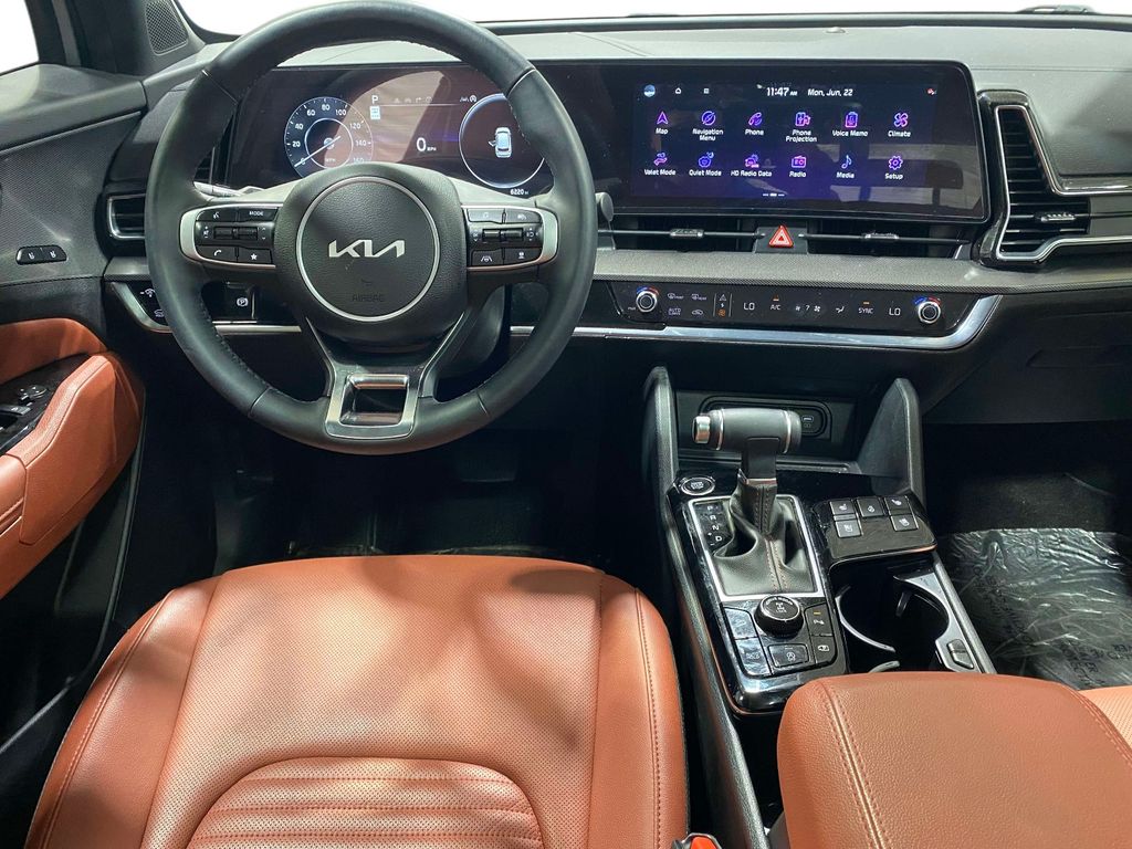 2025 Kia Sportage SX-Prestige - Wolf Gray exterior view 10