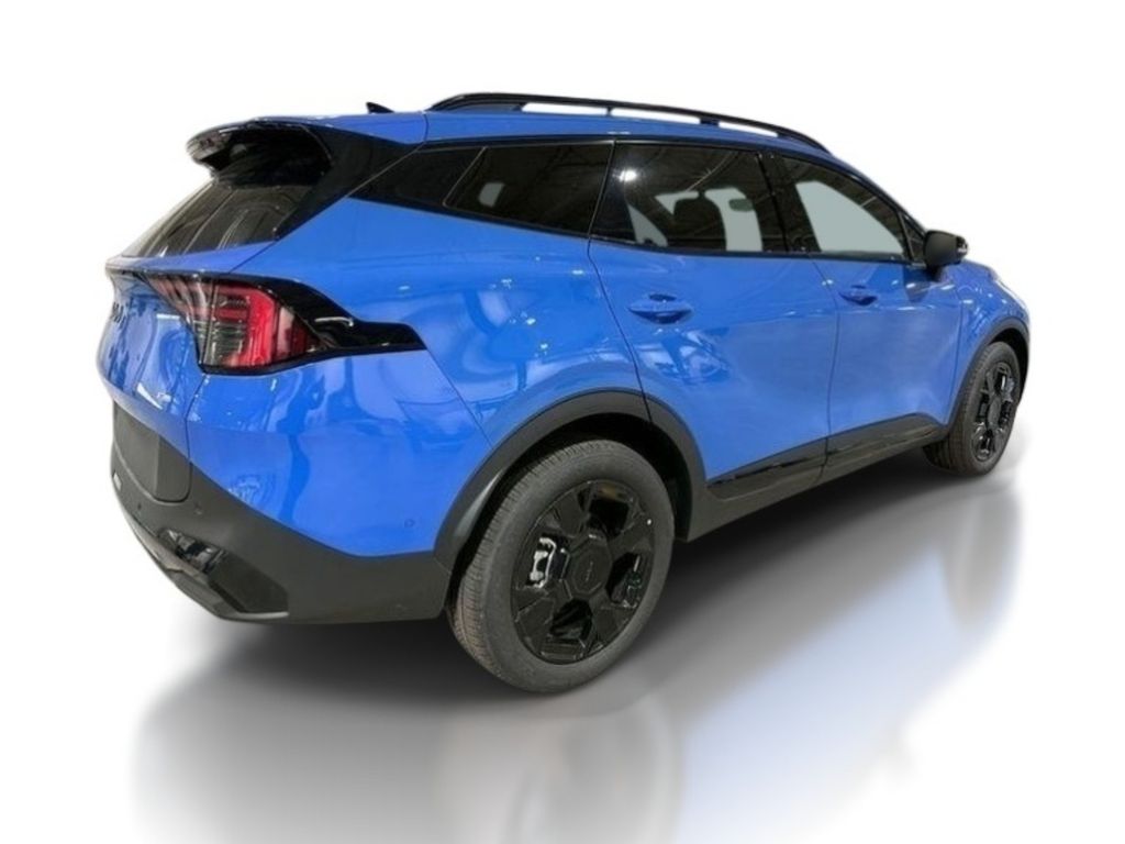 2026 Kia Sportage X-Line - Nebular Blue exterior view 7