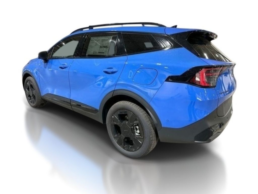 2026 Kia Sportage X-Line - Nebular Blue exterior view 5