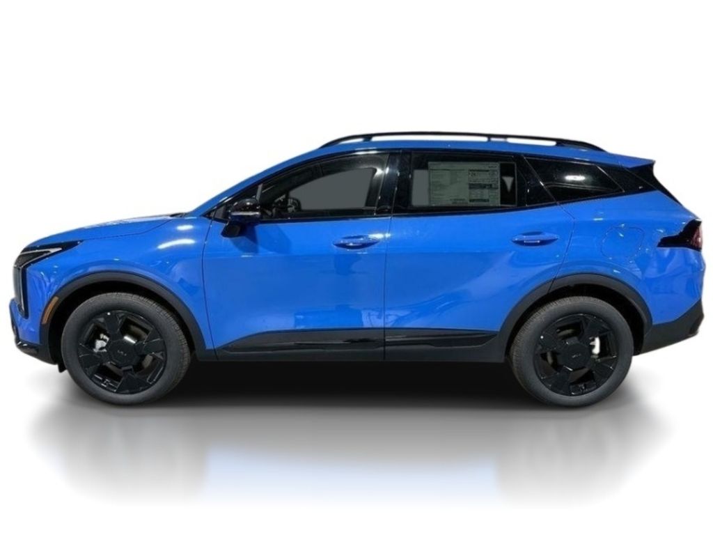 2026 Kia Sportage X-Line - Nebular Blue exterior view 4