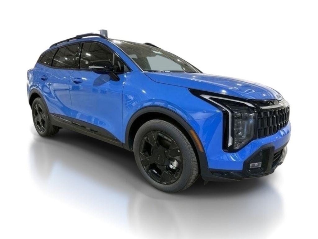 2026 Kia Sportage X-Line - Nebular Blue exterior view 2