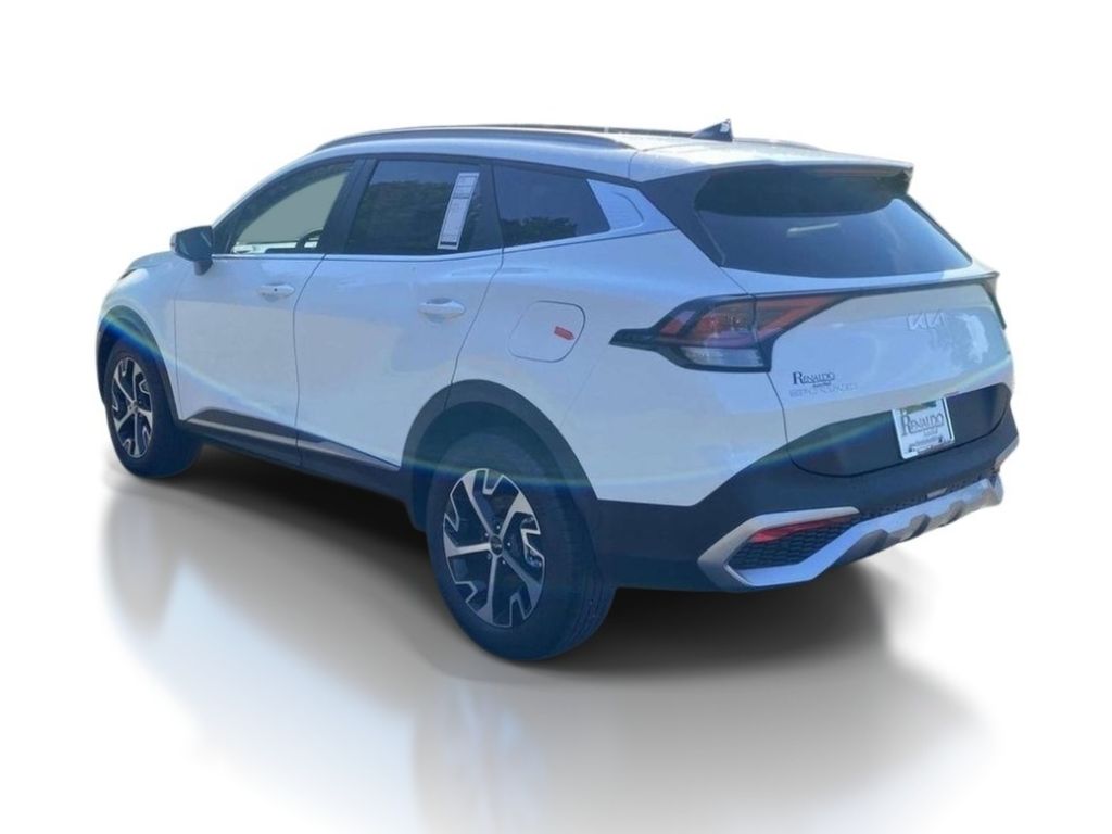 2025 Kia Sportage Hybrid EX - Snow White Pearl exterior view 4