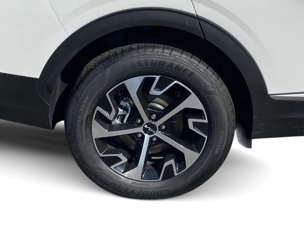 2025 Kia Sportage Hybrid EX - Snow White Pearl exterior view 7