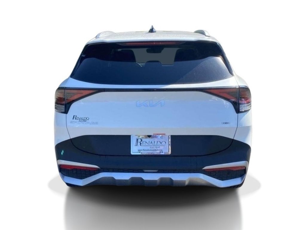 2025 Kia Sportage Hybrid EX - Snow White Pearl exterior view 5