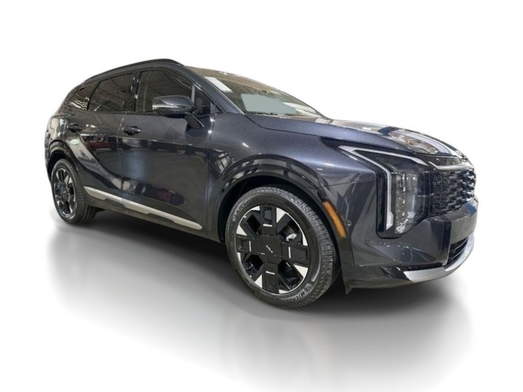 2026 Kia Sportage SX-Prestige - Panthera Metal Gray exterior view 2