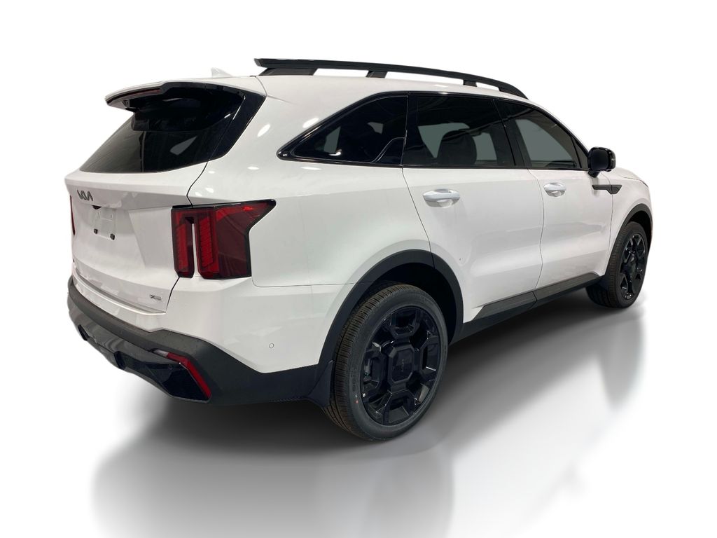 2026 Kia Sorento X-Line SX Prestige - Glacial White Pearl exterior view 4