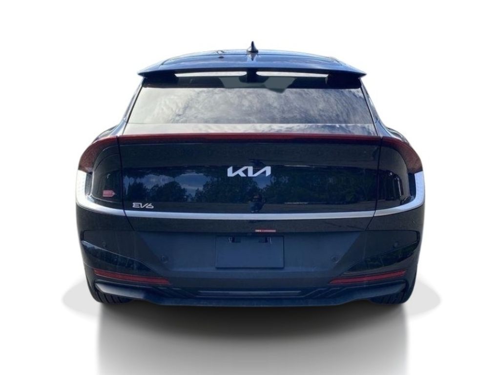 2025 Kia EV6 Light Long Range - Ebony Black exterior view 6