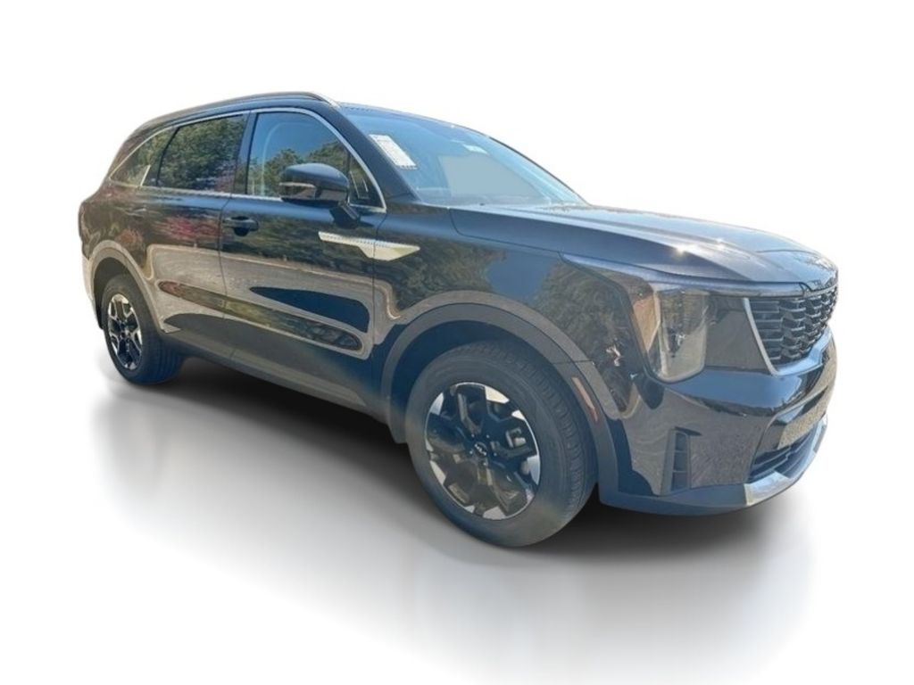 2026 Kia Sorento S - EBONY BLACK exterior view 2