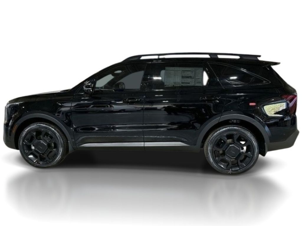 2026 Kia Sorento X-Line SX Prestige - Ebony Black exterior view 4