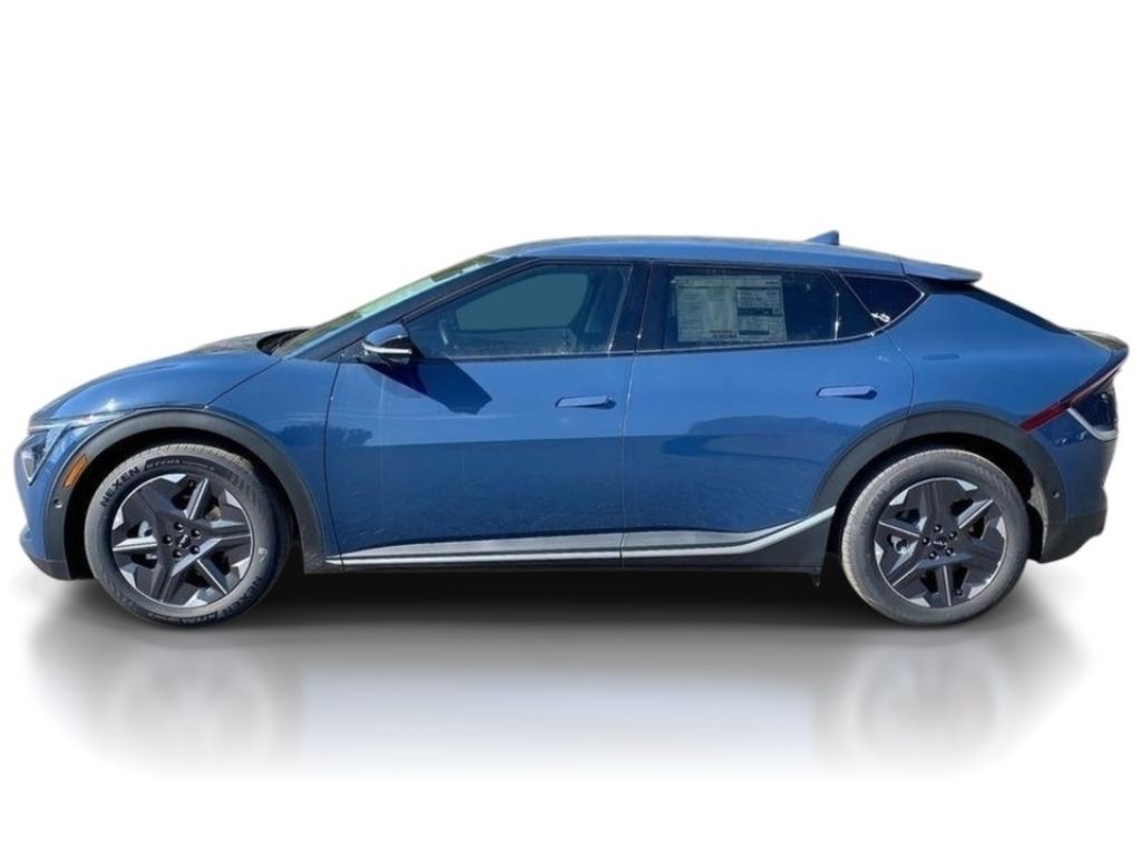 2025 Kia EV6 Light Long Range - Midnight Lake Blue exterior view 4