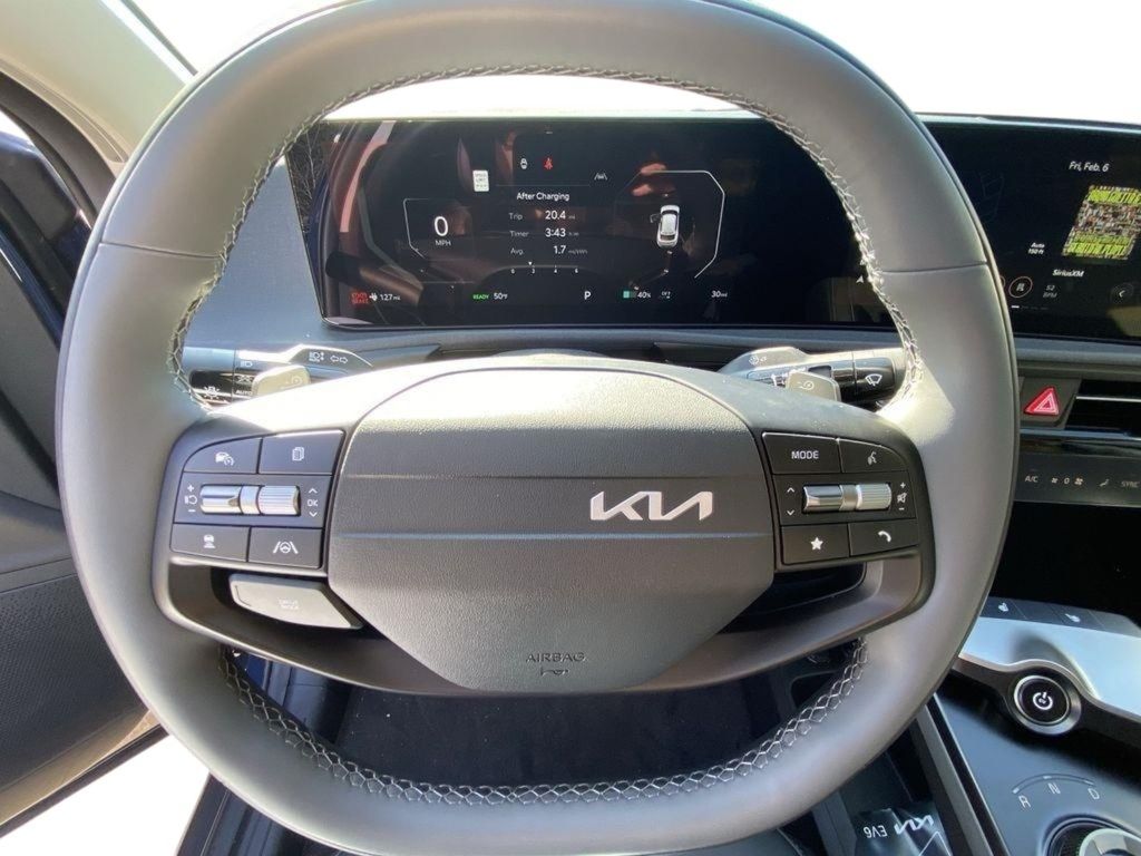 2025 Kia EV6 Light Long Range - Midnight Lake Blue exterior view 9