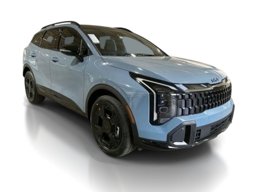 2026 Kia Sportage Hybrid X-Line - Heritage Blue exterior view 2