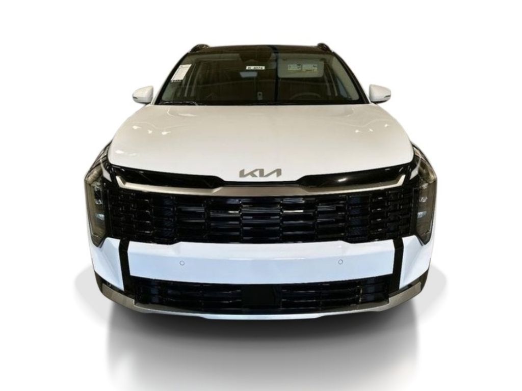 2026 Kia Sportage SX - Glacial White Pearl exterior view 3
