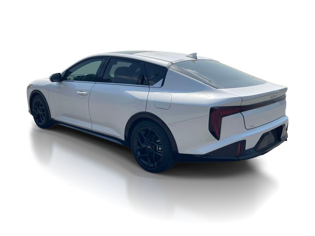 2025 Kia K4 GT-Line Turbo - Snow White Pearl exterior view 4
