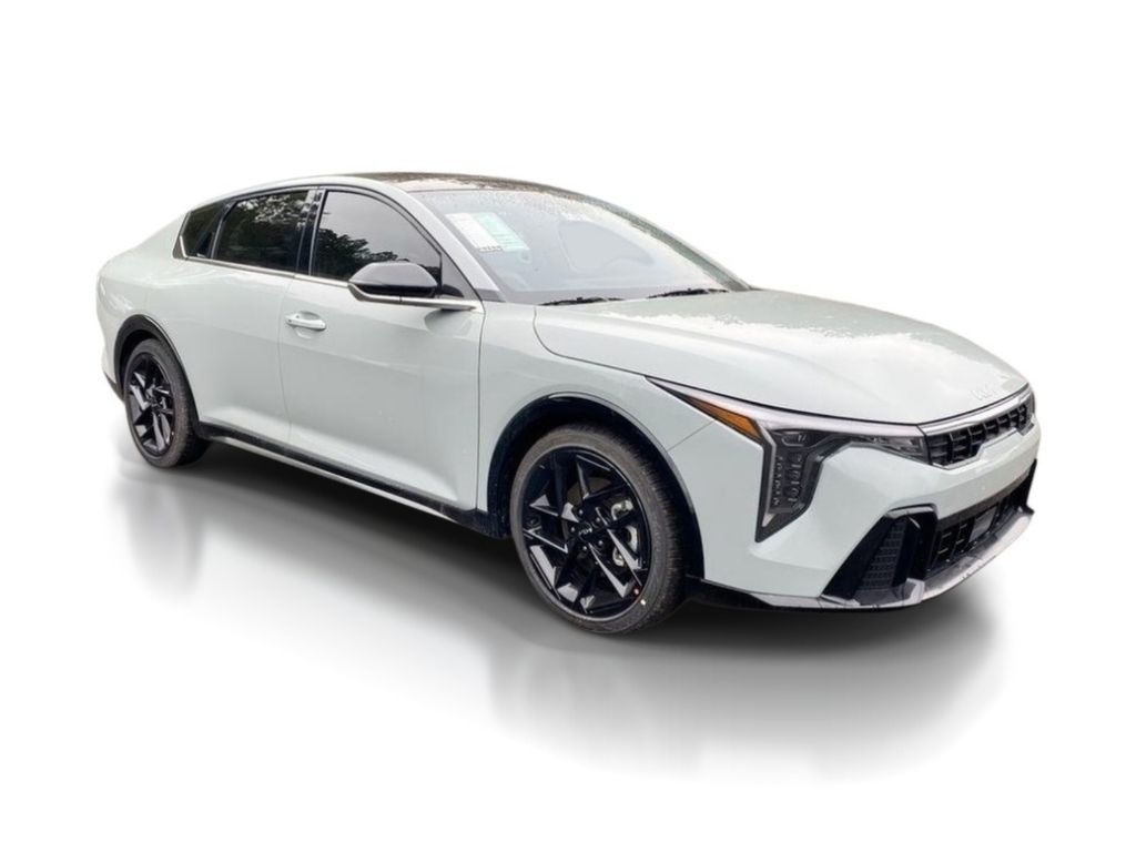 2025 Kia K4 GT-Line Turbo - MORNING HAZE exterior view 2