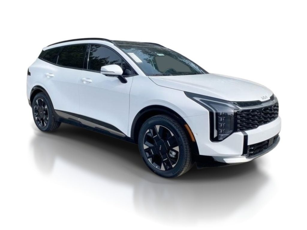 2026 Kia Sportage SX-Prestige - Glacial White Pearl exterior view 2