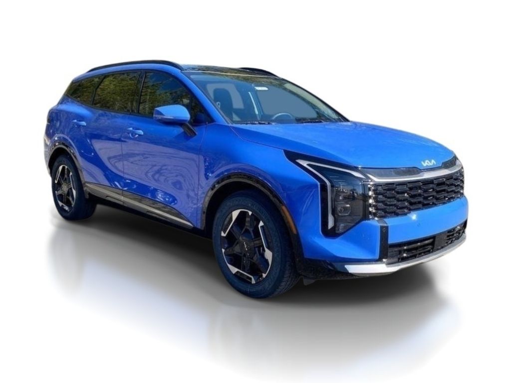 2026 Kia Sportage SX - NEBULAR BLUE exterior view 2