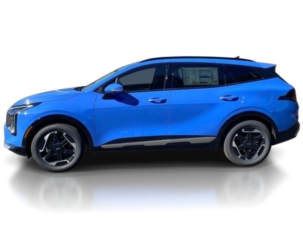 2026 Kia Sportage SX - NEBULAR BLUE exterior view 4