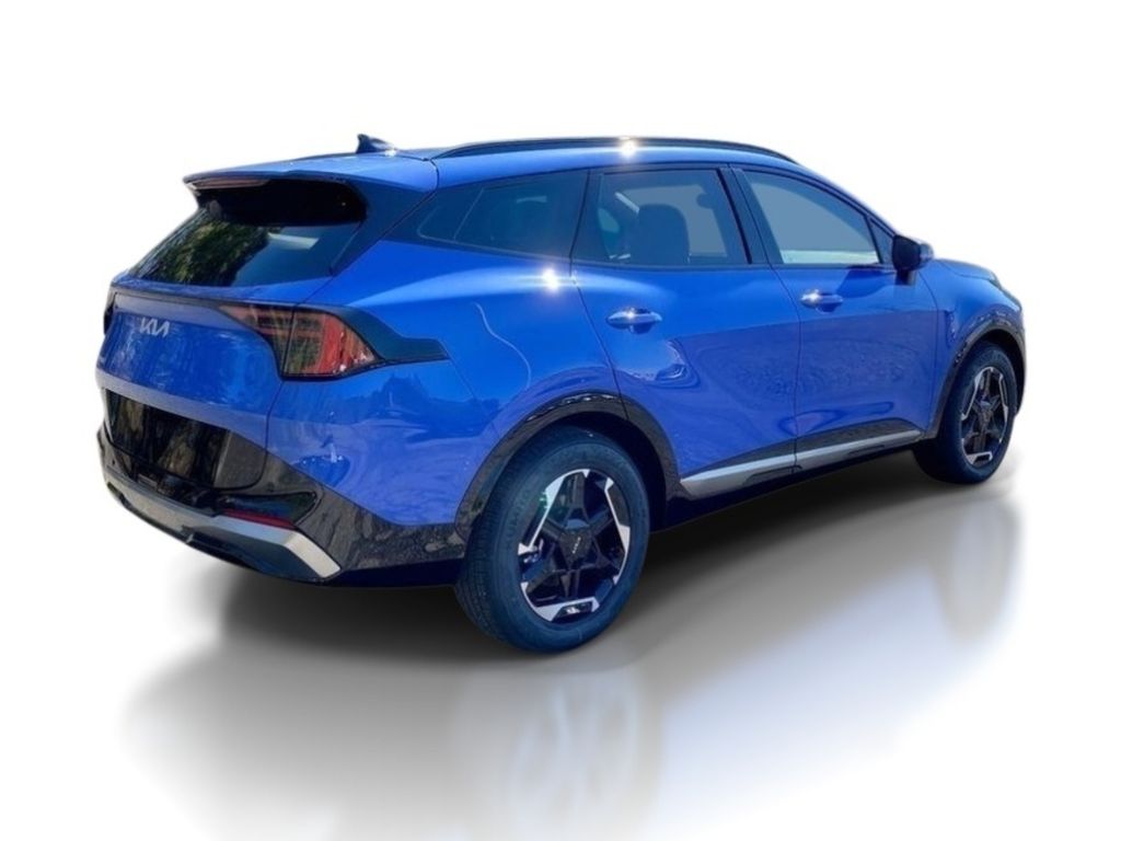 2026 Kia Sportage SX - NEBULAR BLUE exterior view 7