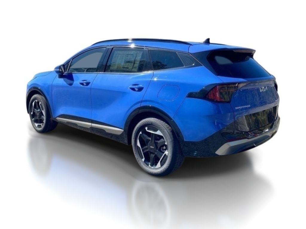 2026 Kia Sportage SX - NEBULAR BLUE exterior view 5