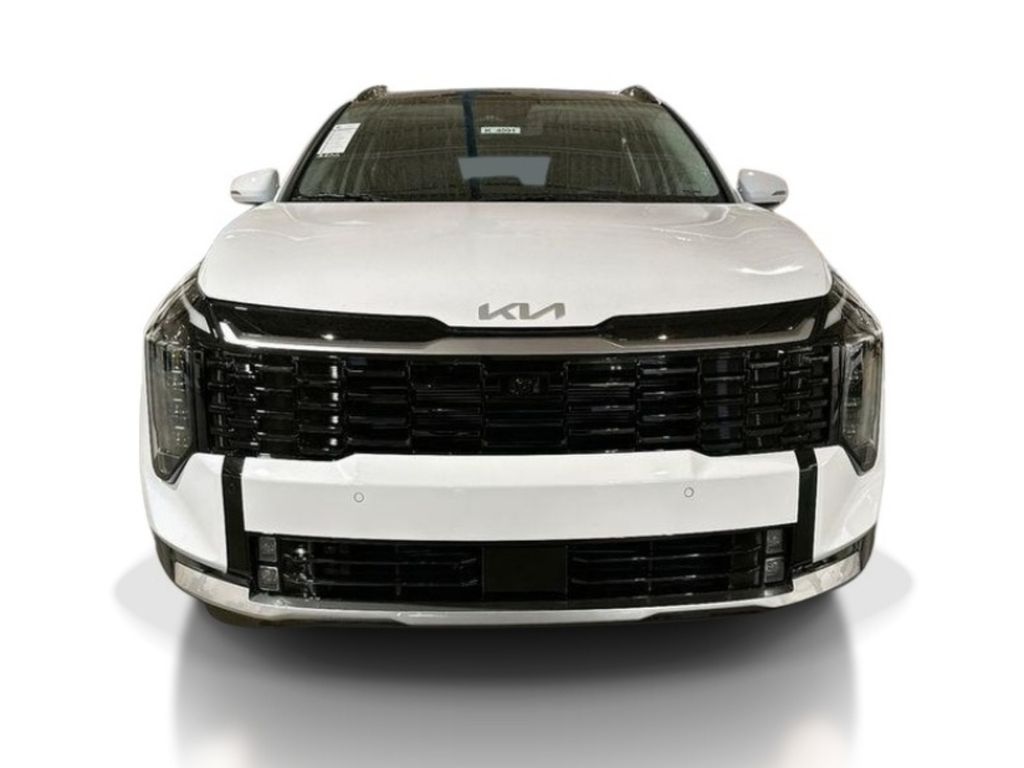 2026 Kia Sportage SX-Prestige - Glacial White Pearl exterior view 3