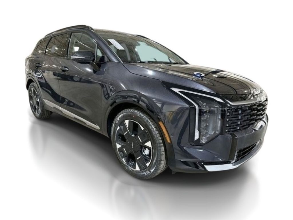 2026 Kia Sportage SX-Prestige - Panthera Metal Gray exterior view 2