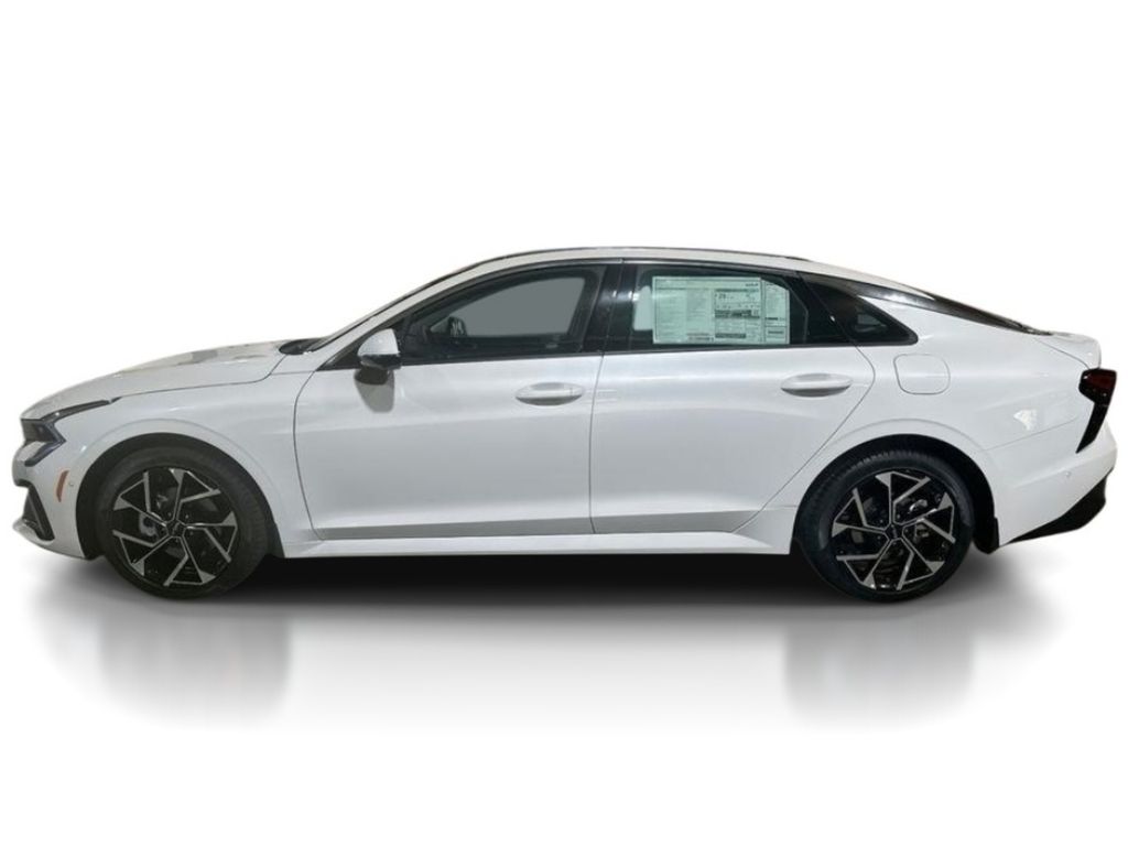 2026 Kia K5 EX - Snow White Pearl exterior view 4