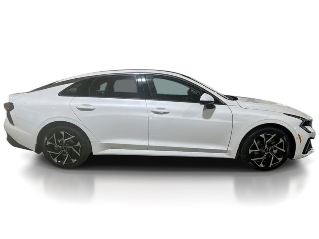 2026 Kia K5 EX - Snow White Pearl exterior view 8