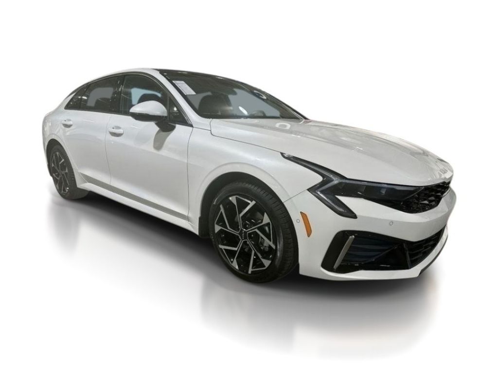 2026 Kia K5 EX - Snow White Pearl exterior view 2