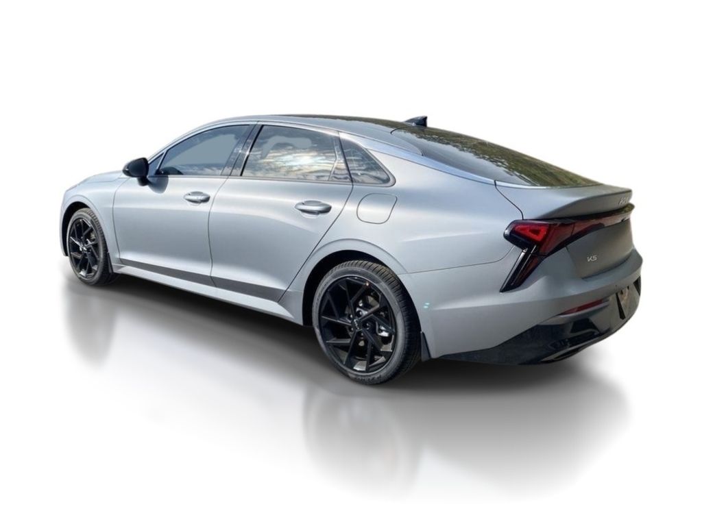 2026 Kia K5 GT-Line - Steel Matte Gray exterior view 5