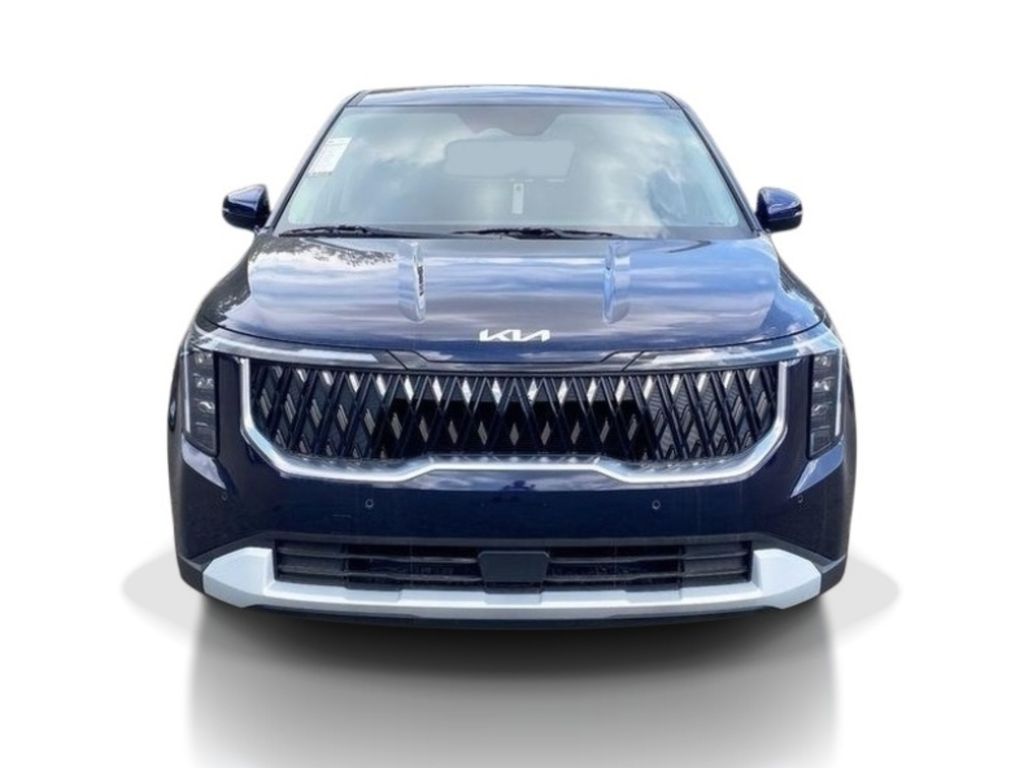 2026 Kia Carnival LXS - Deep Chroma Blue exterior view 3