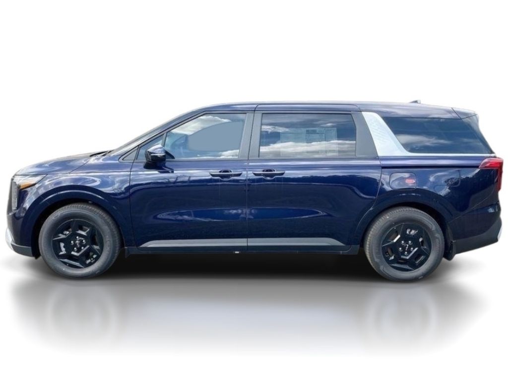 2026 Kia Carnival LXS - Deep Chroma Blue exterior view 4