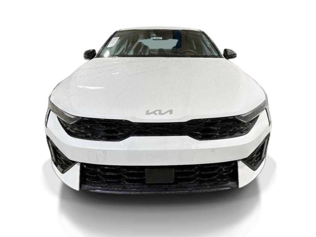 2026 Kia K5 GT-Line - Snow White Pearl exterior view 3