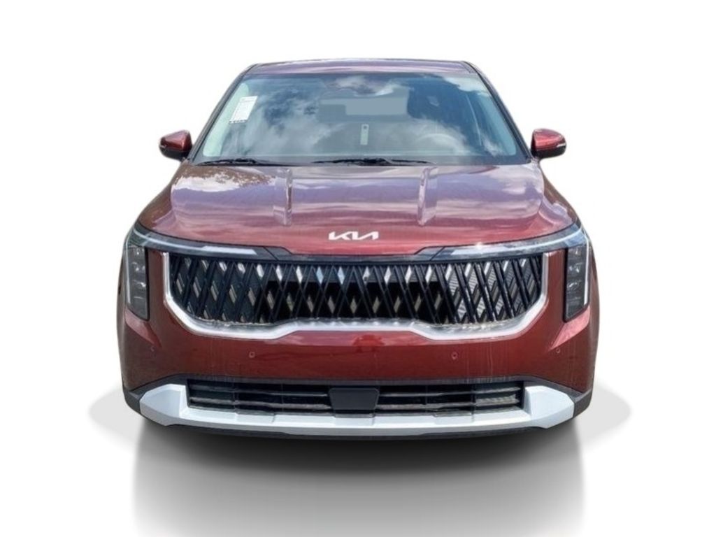 2026 Kia Carnival LXS - FLARE RED exterior view 3