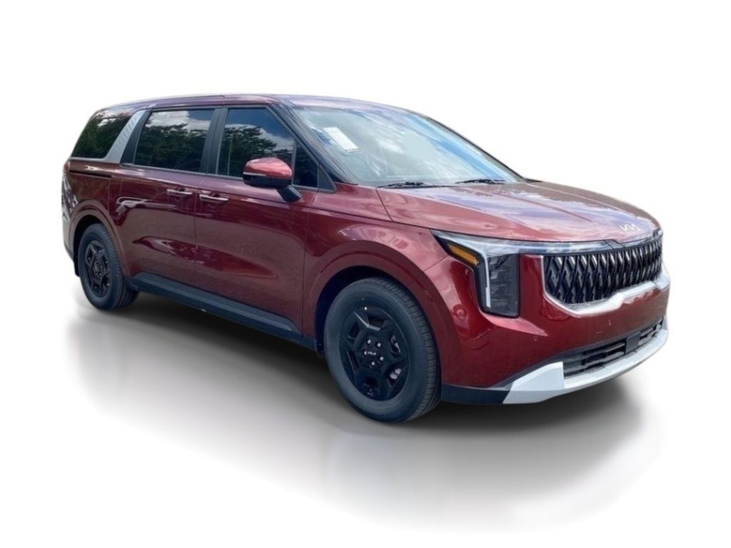 2026 Kia Carnival LXS - FLARE RED exterior view 2