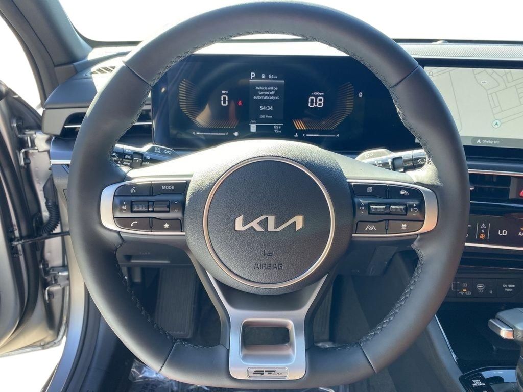 2026 Kia K5 GT-Line - Steel Matte Gray exterior view 10