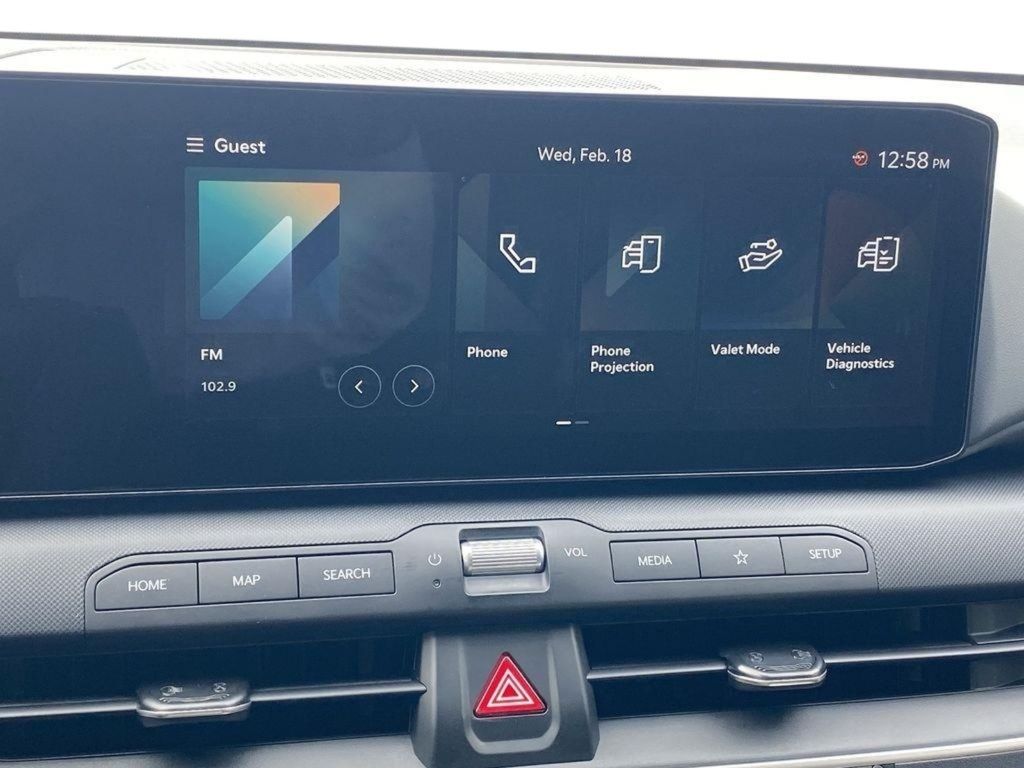 2025 Kia K4 LX - Snow White Pearl exterior view 9
