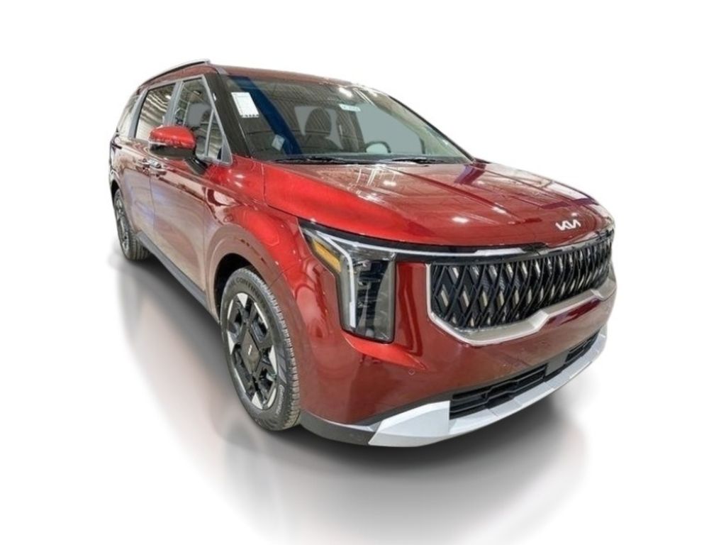 2026 Kia Carnival EX - Flare Red exterior view 2