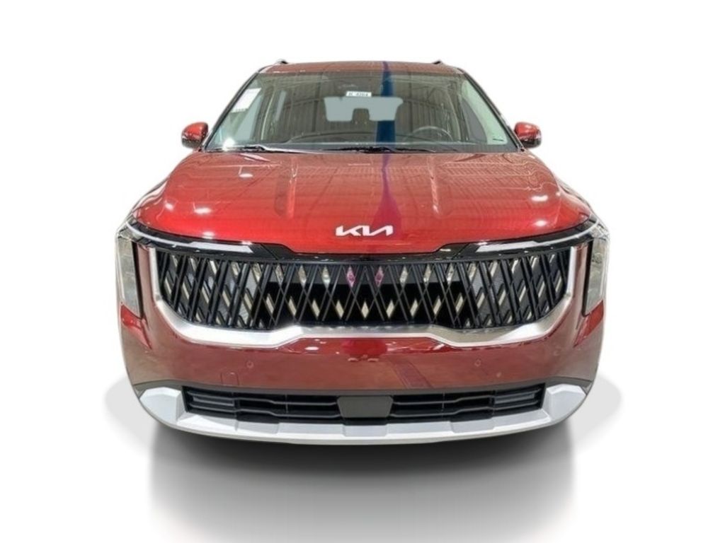 2026 Kia Carnival EX - Flare Red exterior view 3