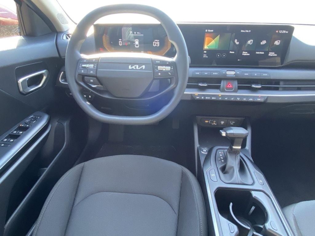 2026 Kia K4 LXS - Currant Red exterior view 10