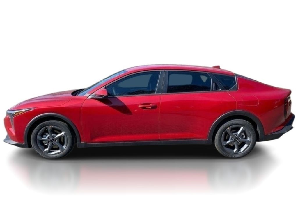 2026 Kia K4 LXS - Currant Red exterior view 4