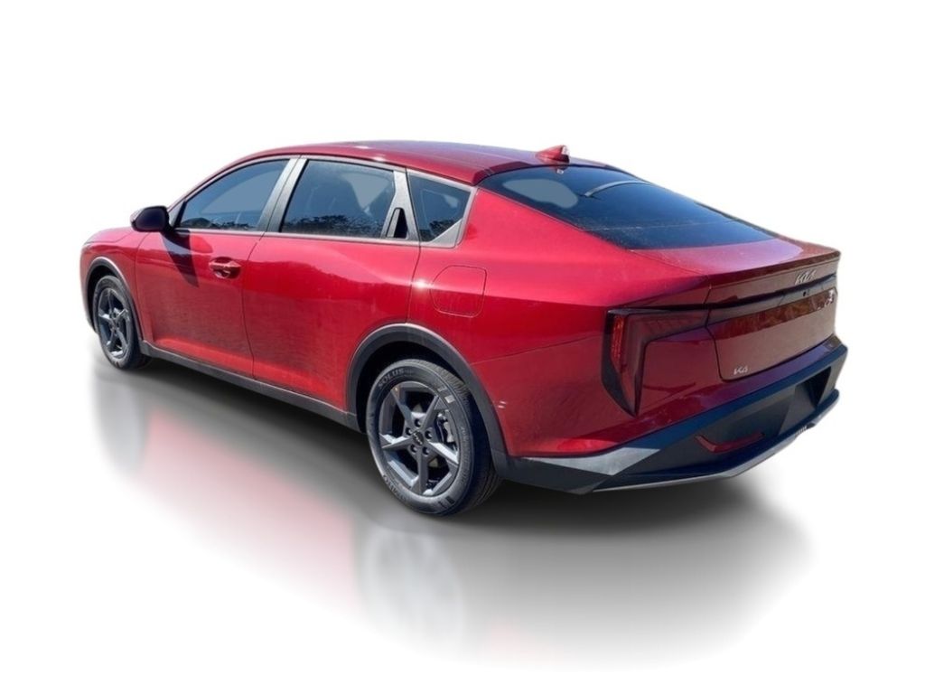 2026 Kia K4 LXS - Currant Red exterior view 5