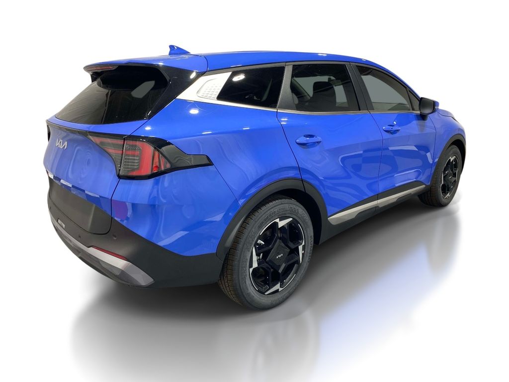 2026 Kia Sportage EX - Nebular Blue exterior view 4