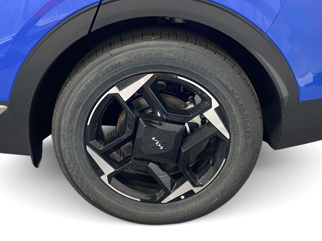2026 Kia Sportage EX - Nebular Blue exterior view 9