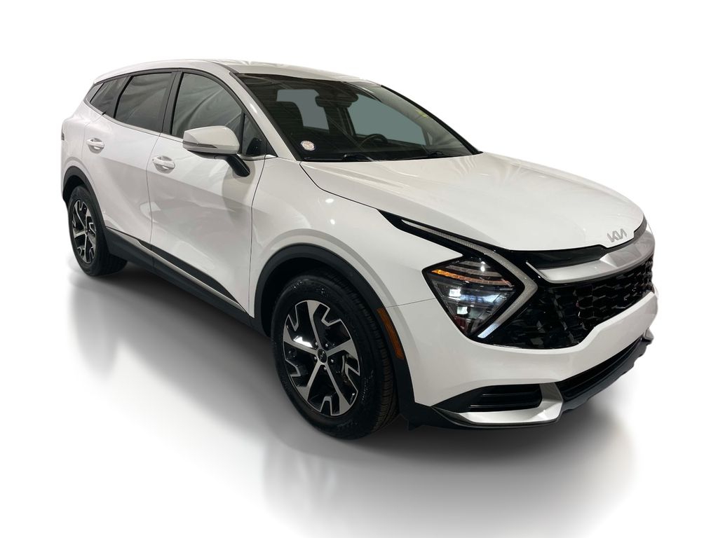 2025 Kia Sportage EX - GLACIAL WHITE PEARL exterior view 5
