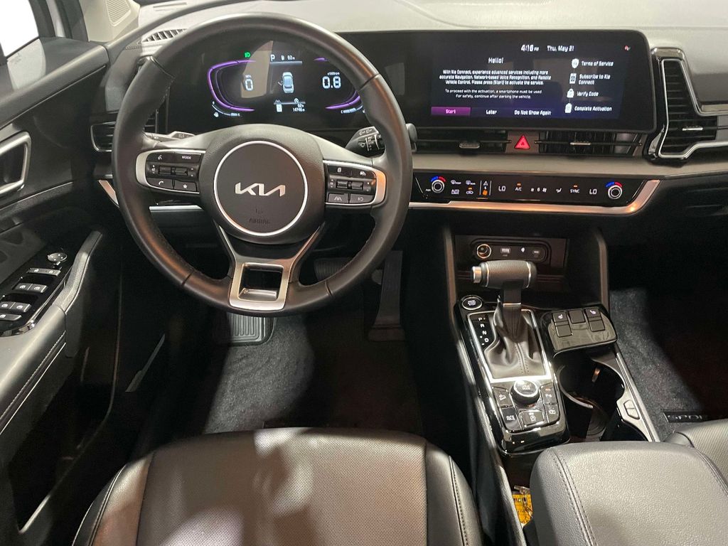 2025 Kia Sportage EX - GLACIAL WHITE PEARL exterior view 12