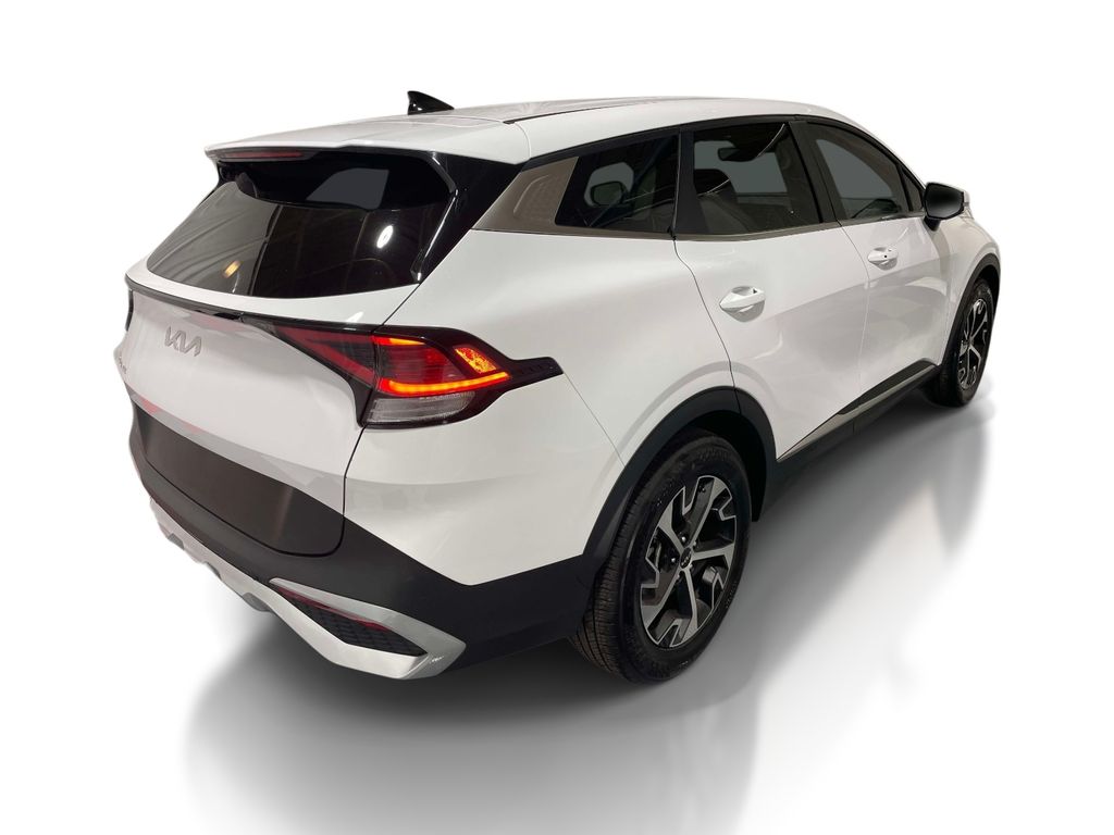 2025 Kia Sportage EX - GLACIAL WHITE PEARL exterior view 4