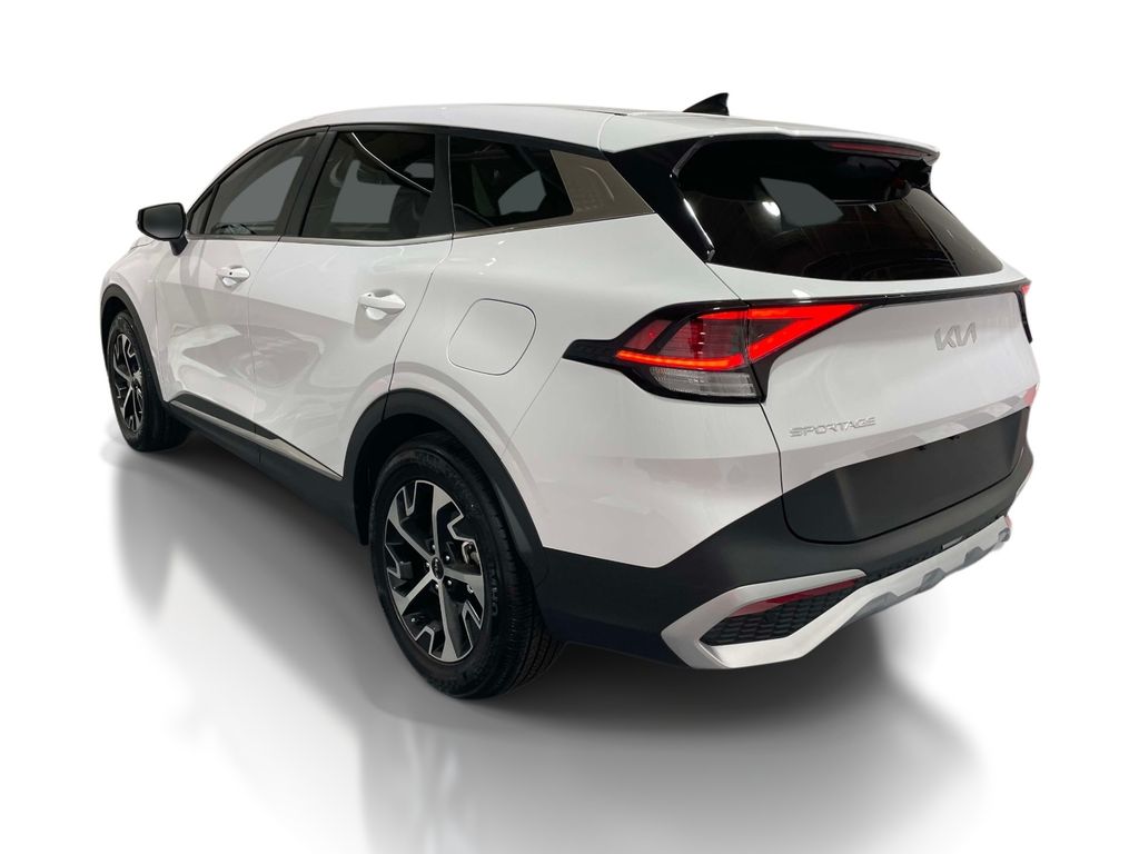 2025 Kia Sportage EX - GLACIAL WHITE PEARL exterior view 2